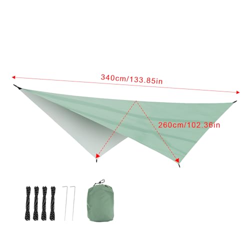 Abri solaire de plage Teksome imperméable et résistant aux UV