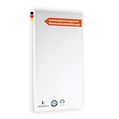 Könighaus Infrarotheizung - 1200 Watt + 5 Jahre Herstellergarantie ✓ Doppelter Überhitzungsschutz ✓ Für Wandmontage ✓