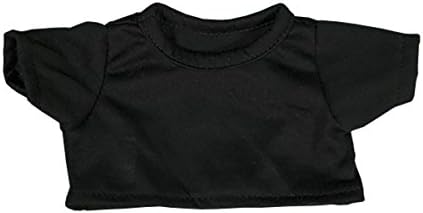 Black T-Shirt Fits Most 8"-10" Webkinz, Shining Star and 8"-10" Make Your Own Stuffed Animals and Build-A-Bear image 2