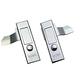 Factory Outlet Ms503 Plane Cabinet Lock Round Button Bounce Lock For Fire Hydrant Industrial Machinery and Equipment Lock 2Pcs (Color : LEFT)