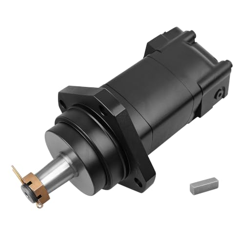 Hydraulic Hydrostatic Drive Travel Motor Fits for Bobcat MT100 MT52 MT55 MT85 Mini Track Loaders, 4‑Bolt Single Speed Replaces 6686261 6683005 668‑6261