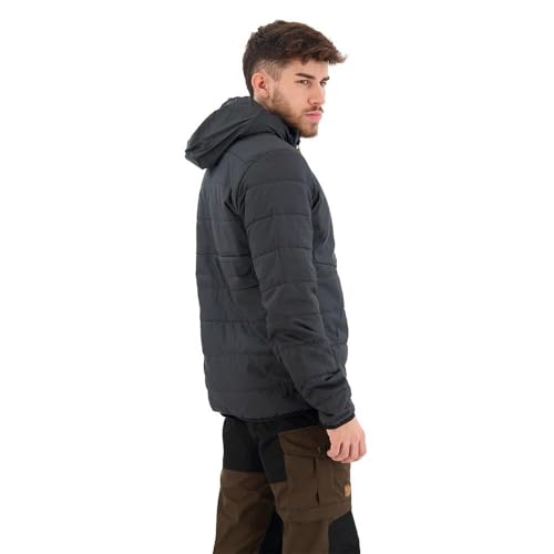 Image of Fjallraven Keb Padded Hoodie Men's Jacket - Lightweight Insulated Durable Midlayer for Hiking Trekking Outdoor