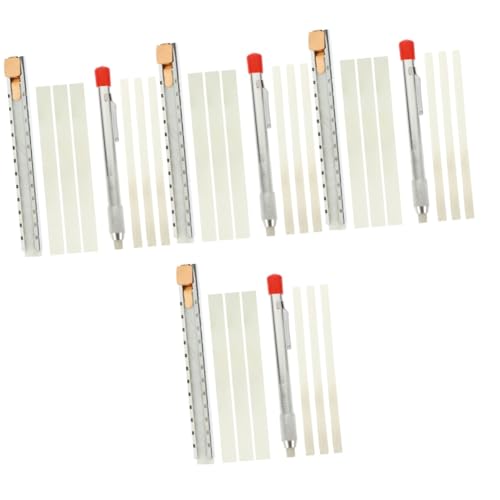 Lápiz jabón con soporte SHINEOFI y 4 juegos de recargas para soldadura