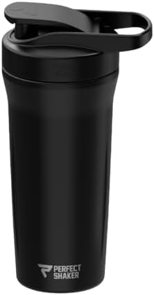 PerfectShaker Premium Stainless Steel Protein Shaker - Insulated ...