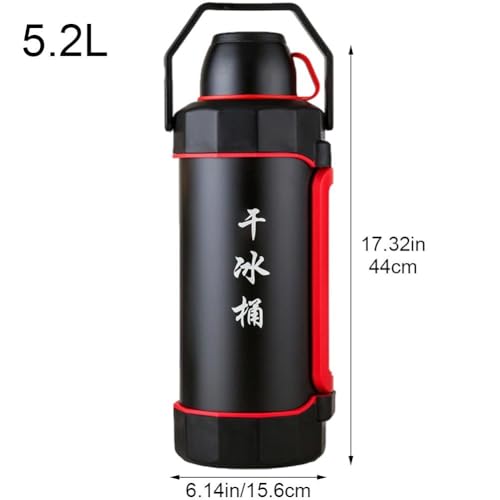 Cubo de almacenamiento de hielo aislado con capacidad de 5,2 L para cocina 7