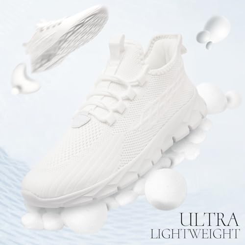 Image of Sneakers for Men Running Shoes Lightweight Tennis Walking Athletic Gym Workout Casual Summer Slip on Slippers