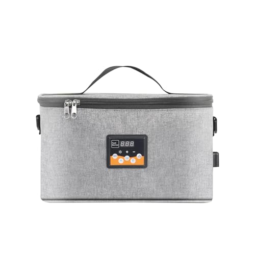 Generisch Pantalla visible Calentador de botellas de alimentos y leche Carga eléctrica portátil y calentamiento de la bolsa de almuerzo