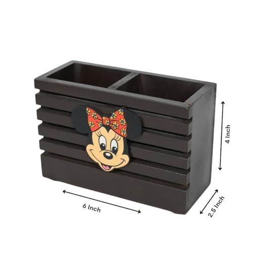 Image of Decorative Embossed Design Pencil and Pen Stand | Desk Organizer for Stationery Storage | Suitable for Office Desk, Study Table, Home and Workspace Use (Design 19)