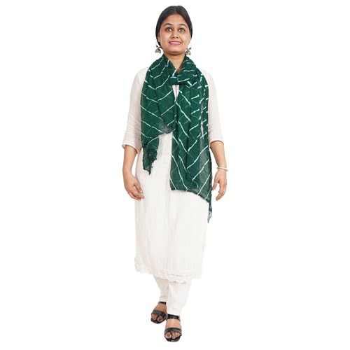 IGH Bandhani Tie-Dye Chiffon Dupatta – Perfect for Festive & Everyday Wear Weddings Party Gift Return Gift 1 Pcs4