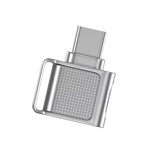 Gissroys Adaptador de lector de tarjetas de memoria MicroSD USB 3.0 tipo C TFs de 512 GB para almacenamiento mejorado en smartphones y tabletas