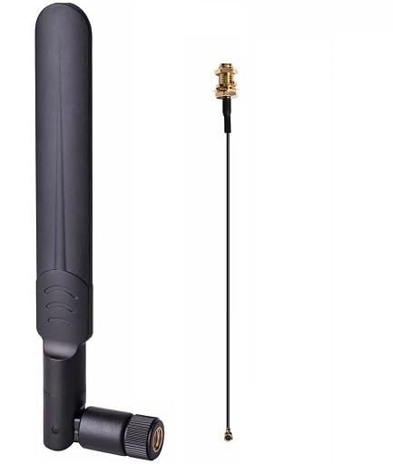 NBR Omni WiFi LTE Flat Antenna with RP-SMA Connector for Wireless USB Adapter with UFL/IPEX Cable 30cm /PCI PCIe Cards/IP Camera/Drone-image-10
