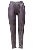Damit Sie sich in Ihrer neuen Leggings in Lederoptik so richtig wohl fühlen, haben wir auf eine hohe Qualität bei den Materialien geachtet. Der hohe Elasthan-Anteil der Leggings sorgt dafür, dass die Leggings dehnbar ist und auch an langen Tagen einen hohen Tragekomfort bietet. Zudem bleibt das Material auch an Stellen mit hoher Belastung lange beständig. Der Bund aus Gummi ist ebenfalls sehr dehnbar und verleiht der Leggings in Lederoptik einen optimalen Sitz.
