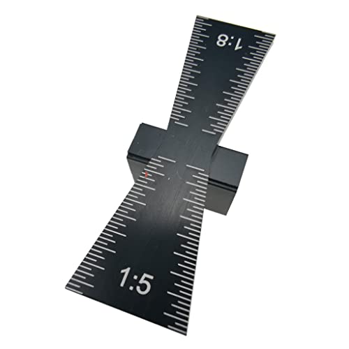 Serenable Modelo De Marcador De Cauda De Andorinha Medidor De Marcação 1: 5, 1: 8 Ferramenta De Made