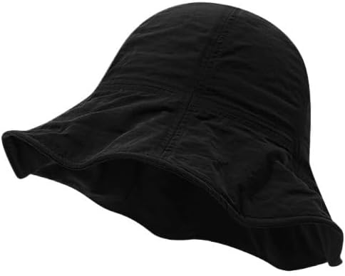 Wrinkled Elastic Basin Hat Women Fisherman Japanese Breathable