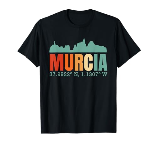 Murcia España Skyline Camiseta