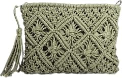 TheTopKnott Boho Bliss: Green Macrame Handbag,Natures Elegance: Green Macrame Tote Bag, Enchanted Forest: Handcrafted Green Macrame Bag,Verde (B0CJC7SB1T) Amazon Price History, Amazon Price Tracker