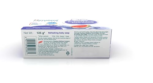 Image of HIMALAYA Refreshing Baby Soap 75g #8(8 x 75 g)
