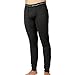 Hot Chillys Men's Peach Skins Fly Bottom Relaxed Fit Base Layer, Black, Medium