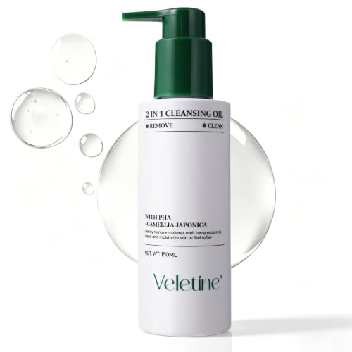 2-in-1 Makeup Remover Cleansing Oil -Centella &amp; Camellia Extracts, Lightweight, Deep Cleansing &amp; Moisturizing, Daily Makeup Remover, Suitable for All Skin Types, 150ml