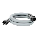 Flexzilla Colors Lead-In Garden Hose 5/8in. x 5ft., Lightweight All-Weather Water Hose, Durable and Flexible, Leak-Free Connections, Slate Gray
