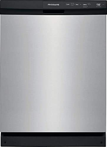 Frigidaire FFCD2413US 24' Built-in Dishwasher with 3 Wash Cycles, 14 Place Settings and Energy Star Certified, in Stainless Steel
