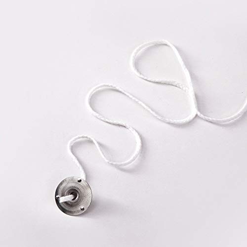 Ericx Light 200Pcs 20Mm Metal Candle Wick Sustainer Tabs,For Candle Making,Candle Diy #TOP5