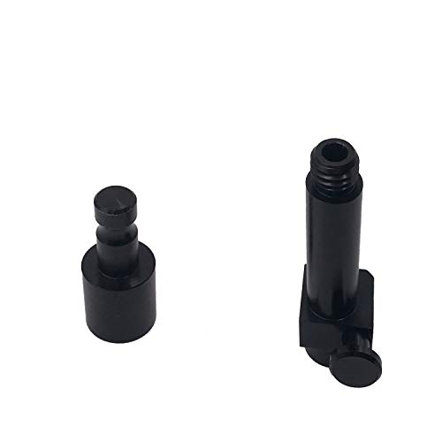 Adaptador de desconexión rápida para GPS, con adaptador de liberación rápida estilo Leica para postes de prisma GPS Cover