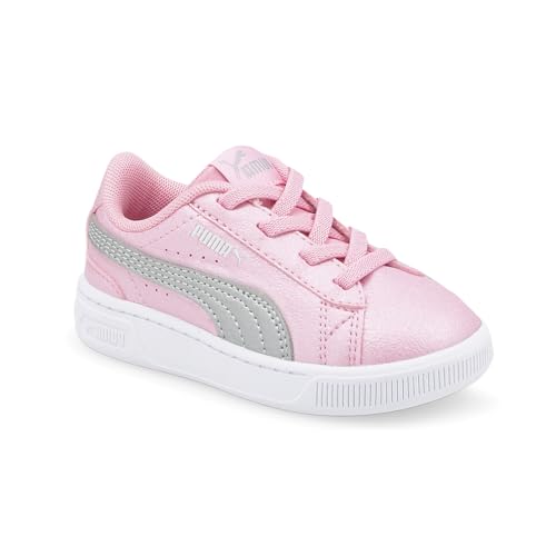 PUMA Toddler Girls Vikky V3 Glitz Ac Slip On Sneakers Shoes Casual - Pink2