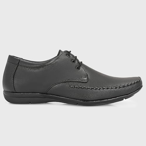 Image of Centrino Formal Shoe for Men | Cushioned Insole for Better Comfort | Stylish Lace-Up for Boys | Perfect for Office Wear & Formal Dress (9786)