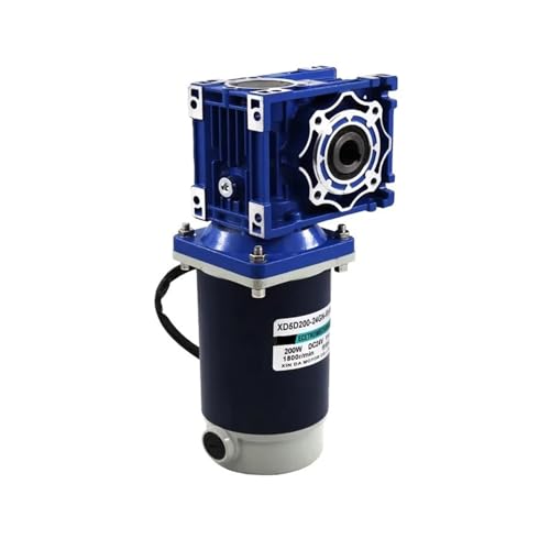 Moteur à vis sans fin 300W 12V 24V inversible et réglable 105 tr/min