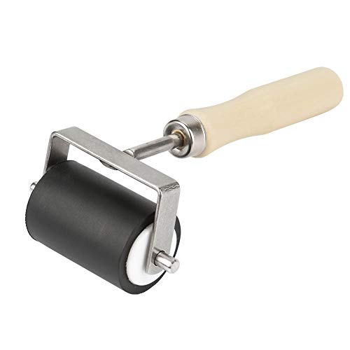 Respicefinem Home Tool 18×8×5 Rubber Brayer Roller Paint Brush Ink Applicator Art Craft Oil Painting Tool