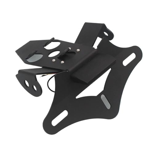 Support de plaque d'immatriculation moto CBR1000RR Fireblade cadre noir - 6
