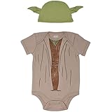 スターウォーズ ベビー 男の子 コスチューム ボディスーツ & キャップセット US サイズ: 18 Months カラー: ブラウン