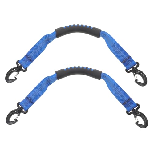 BRIGHTFUFU 2pcs Ski Boot Fastener Straps Set for Ski Gear Easy Carrying Leash for Outdoor Activities