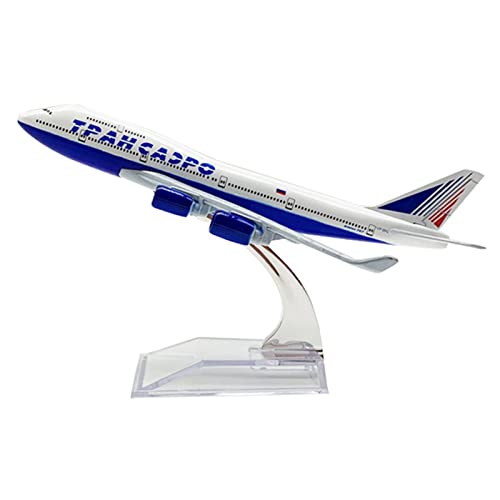 Modèle d'avion Boeing B747 en alliage 16 cm, cadeau idéal passionné aviation transit russe