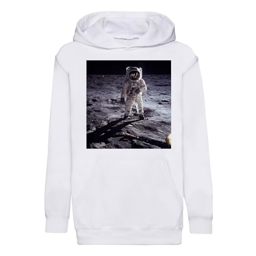 Sweat enfant Neil Armstrong haut de gamme impression photo lune