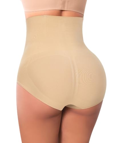 Image of Tummy Control Shapewear Panties for Women High Waisted Body Shaper Briefs