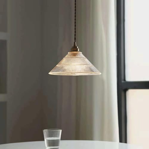 Lustre en verre parapluie et plafonnier suspension unique pour decoration de bar