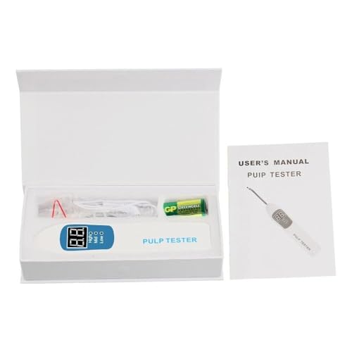 Electroestimulador Vitality Pulp Tester con pantalla LED y luces indicadoras, modos de velocidad ajustables, para uso en laboratorio miniatura 7