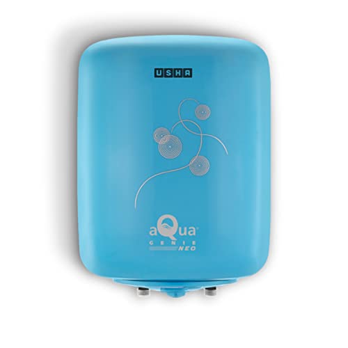 Image of Usha Aquagenie Neo 15 Litre Storage Water Heater with Free Installation (Sky Blue)