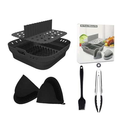 Silicone Air Fryers Liner Divider Mitts Reusable Air Fryers Accessories Air Fryers Liner with