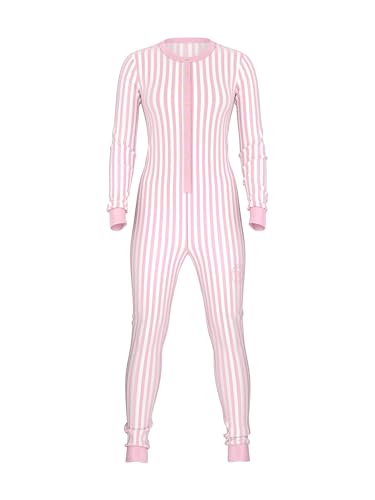 Victoria's Secret Thermal Long Sleeve Onesie, Sleepwear for Women, Pretty Blossom Stripe, M