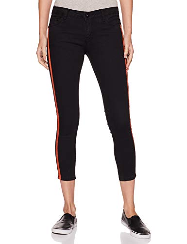 Image of ABOF Womens Western Solid Mid Rise skinnyfit