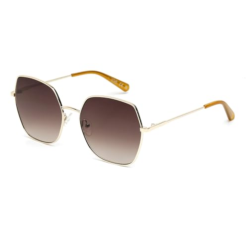 Womens Metal Sun Glasses Oval Sunglasses