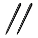 Touch Screen Stylus Pen, Dual-Ended Infrared Screen Special Pens, Electronic Interactive Digital Pen for Whiteboard Multimedia Screen Demonstration(Black, 2 Pcs)