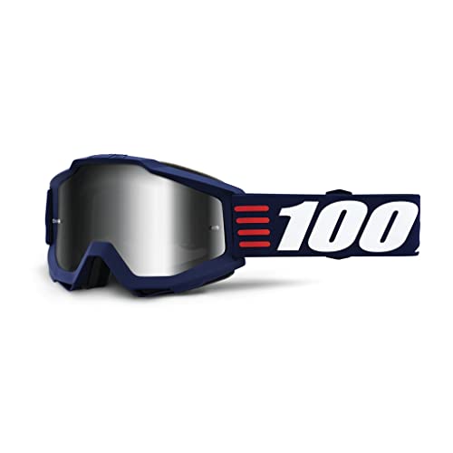 100% maschera accuri art deco - lente a specchio