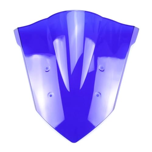 Pare-brise moto CBR650F déflecteur double bulle bleu 2014-2018