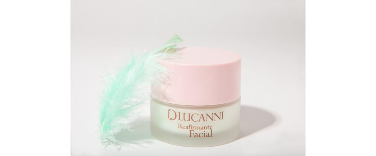 D´LUCANNI - Crema Reafirmante Facial 50 ml | Hidratante Antiarrugas Dermotensora con Manteca de Karité | Extra Firmeza, Reduce las Líneas de Expresión, Mejora la Elasticidad