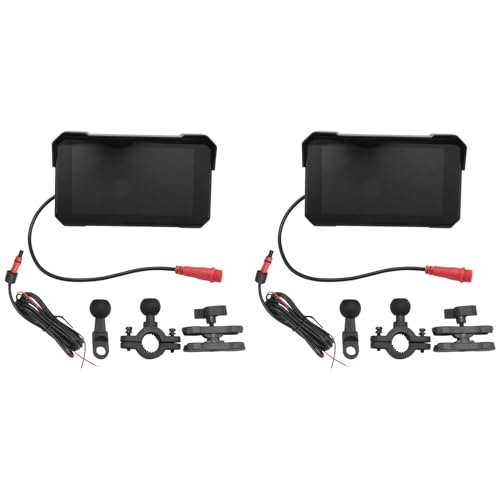 Écran GPS moto portable de 5 pouces résistant à l'eau pour remplacer le smartphone au guidon