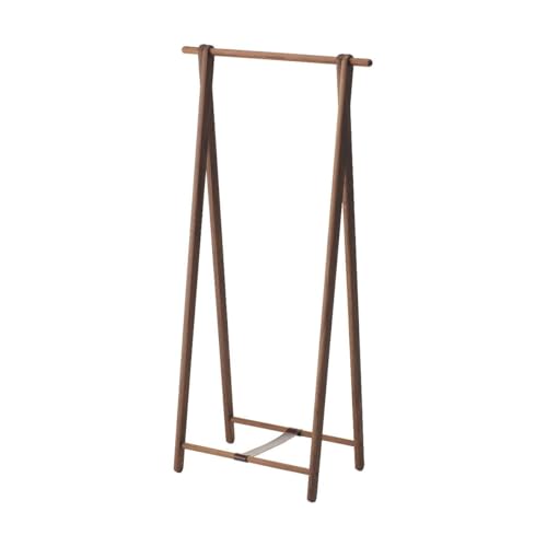 旭川家具 コサイン ドレスラック ウォルナット [ 旭川家具 北海道 旭川市 木製 家具 コート掛け ハンガーラック 洋服掛け 木製ラック 選べる樹種 シンプル ナチュラル 手作り 北欧 おしゃれ 天然木 無垢 ]_00836